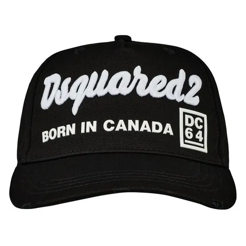 DSQUARED2 Born In Canada Cap - Black