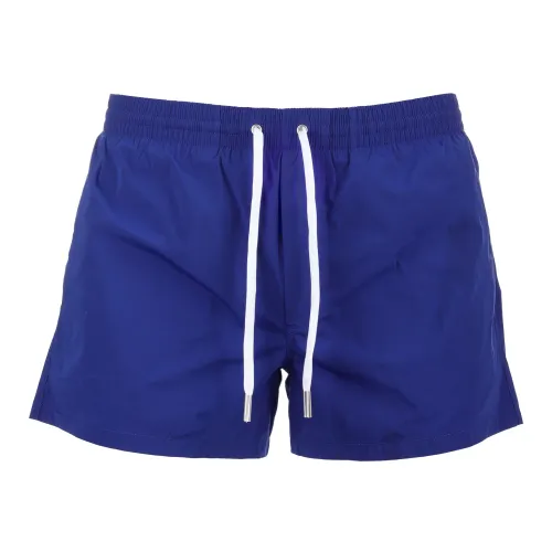 Dsquared2 , Boxer Swimsuit Ceresio 9 Milano ,Blue male, Sizes: