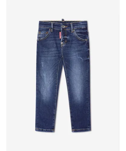 Dsquared2 Boys Boy's Cool Guy Jeans in Denim - Blue Cotton