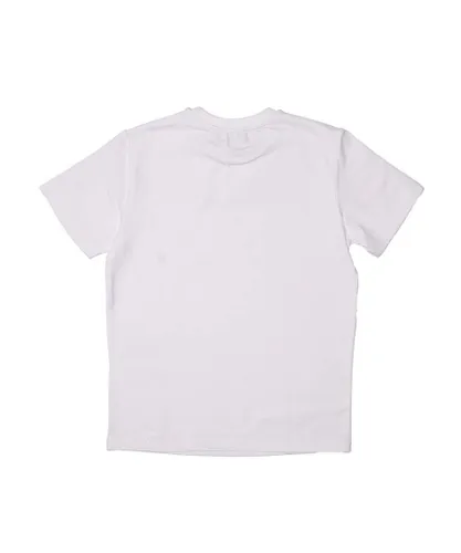 Dsquared2 Boys Boy's Junior Lounge T-Shirt in White Cotton
