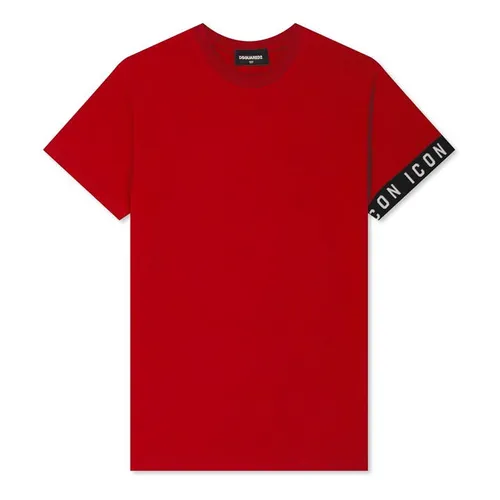 DSQUARED2 Boy'S Icon Arm t Shirt - Red