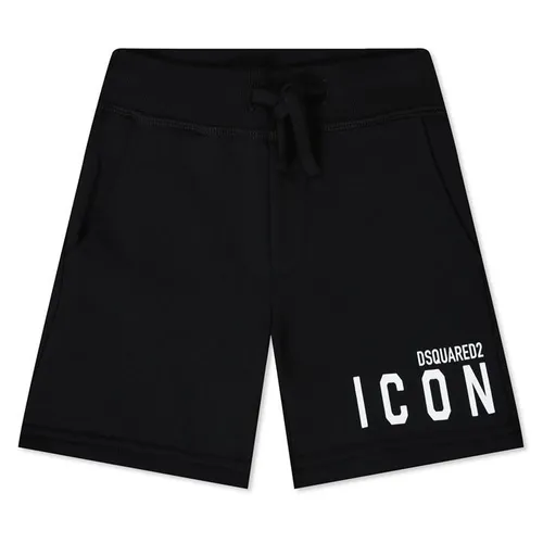 DSQUARED2 Boys Icon Logo Shorts - Black