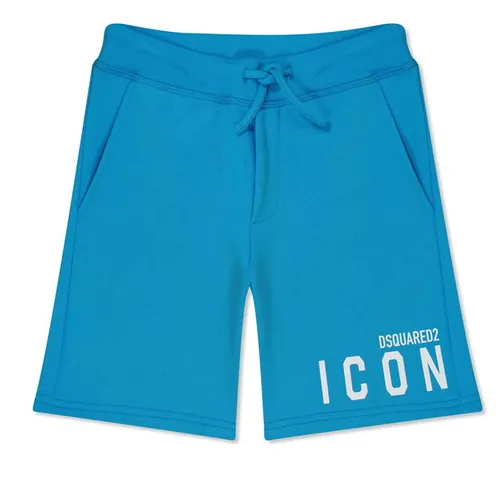 DSQUARED2 Boys Icon Logo Shorts - Blue