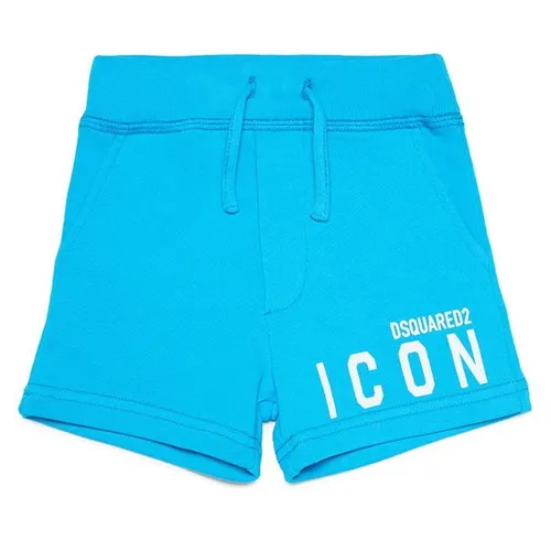 DSQUARED2 Boys Jersey Icon Shorts - Blue