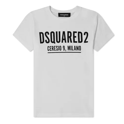 DSQUARED2 Boys Logo T-Shirt - White