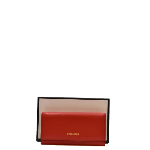 Dsquared2 , Cardholder Wallets ,Red female, Sizes: ONE SIZE