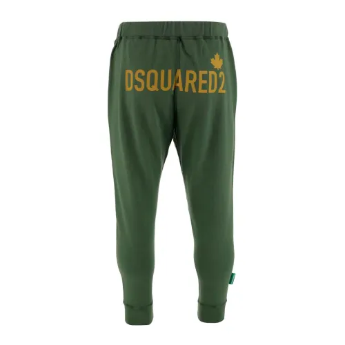 Dsquared2 , Casual Jogging Pants ,Green male, Sizes: