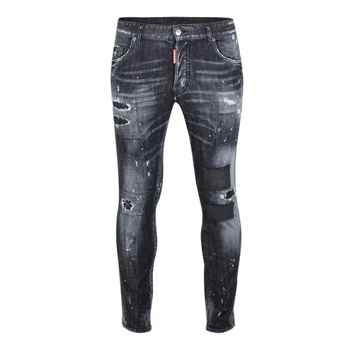 DSQUARED2 Distressed Skater Jeans - Black