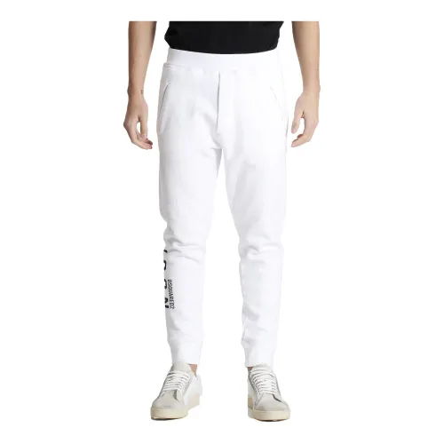 Dsquared2 , DS2 Combination Pants ,White male, Sizes:
