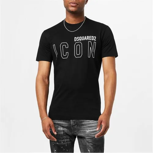 DSQUARED2 Dsq Icon T-Shirt Sn99 - Black