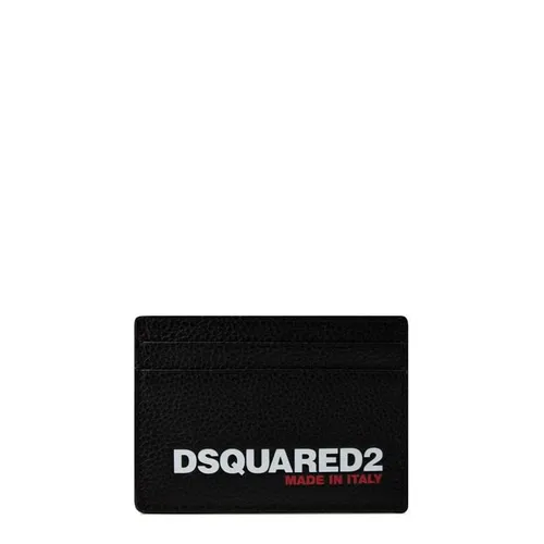 DSQUARED2 Dsq Logo Cardhldr Sn34 - Black