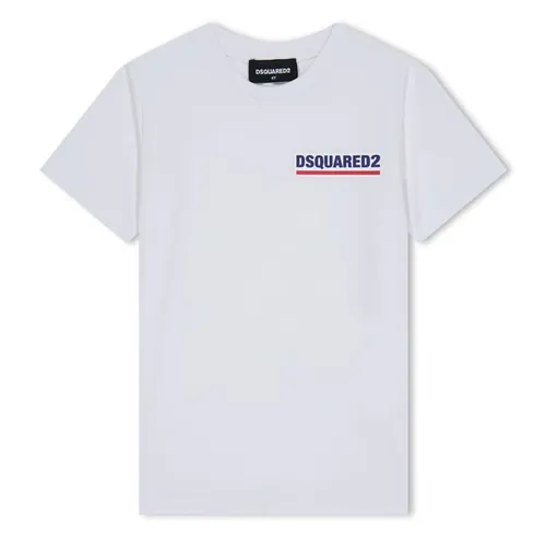 DSQUARED2 Dsq Logo T-Shirt Jn34 - White