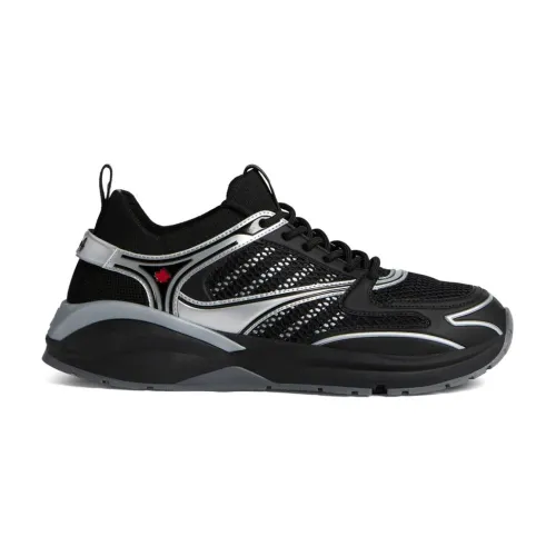 Dsquared2 , Dsquared2 Sneakers ,Black male, Sizes: