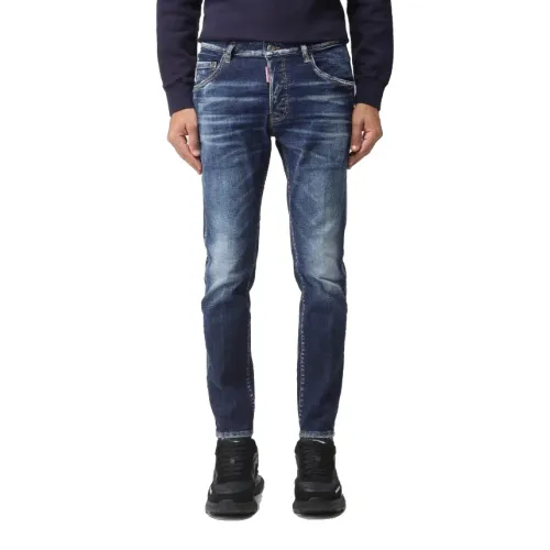 Dsquared2 , Fashionable Jeans for Men ,Blue male, Sizes: