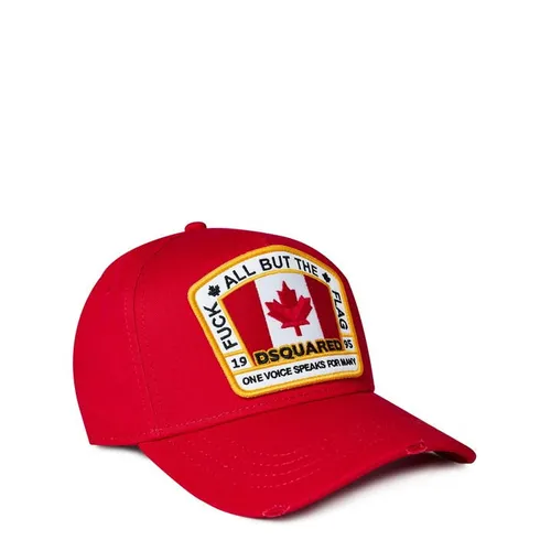 DSQUARED2 Flag Logo Cap - Red