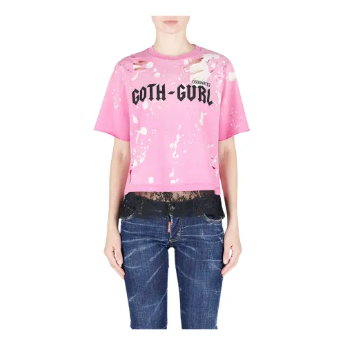 Dsquared2 , Fuchsia Clothing for Women ,Pink female, Sizes: