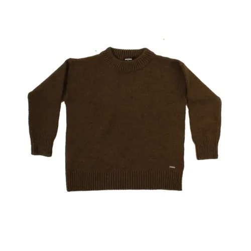 Dsquared2 , Green Boys Sweater ,Brown unisex, Sizes: