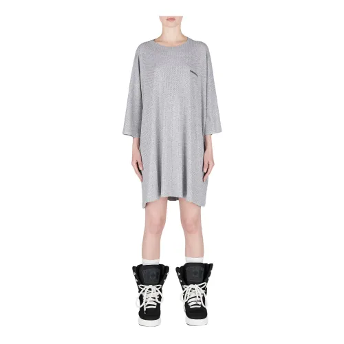 Dsquared2 , Grey Dresses for Women ,Gray female, Sizes: