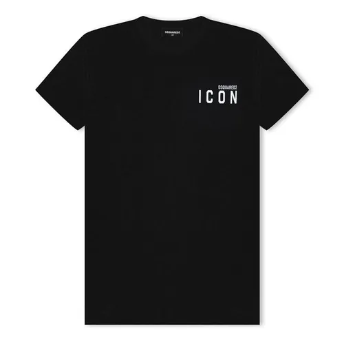 DSQUARED2 Icon Logo T-Shirt Juniors - Black