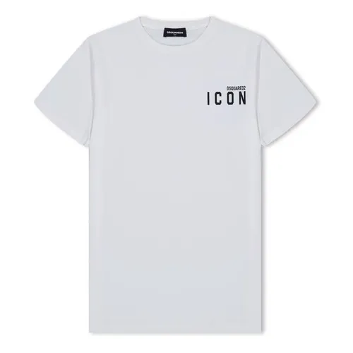 DSQUARED2 Icon Logo T-Shirt Juniors - White
