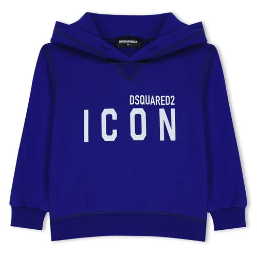 DSQUARED2 Icon Over The Head Hoodie Juniors - Blue