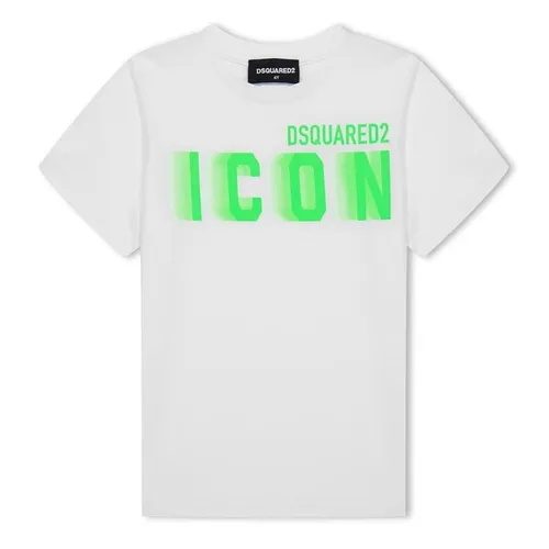 DSQUARED2 Icon T Shirt Juniors - White