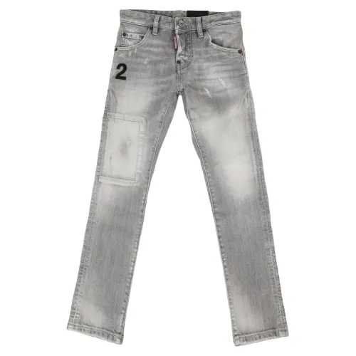Dsquared2 , Jeans ,Gray male, Sizes: