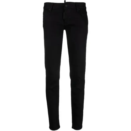 Dsquared2 , Jennifer Black Jeans ,Black female, Sizes: