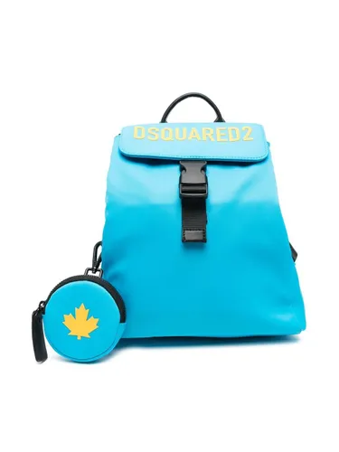 Dsquared2 Kids logo-print backpack - Blue