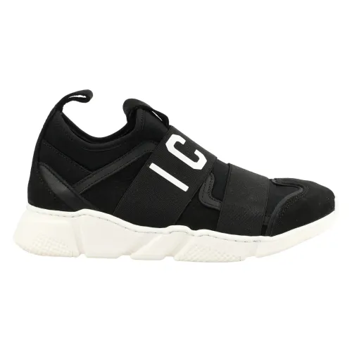 Dsquared2 , Kids Sneakers - Black - Regular Fit ,Black male, Sizes: