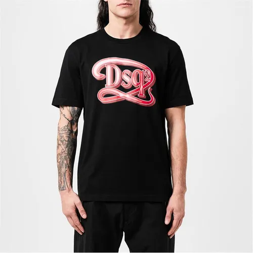 DSQUARED2 Logo Print T-Shirt - Black