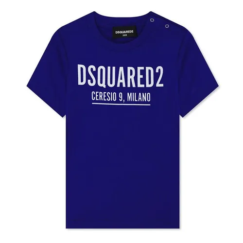 DSQUARED2 Logo T Shirt Infants - Blue