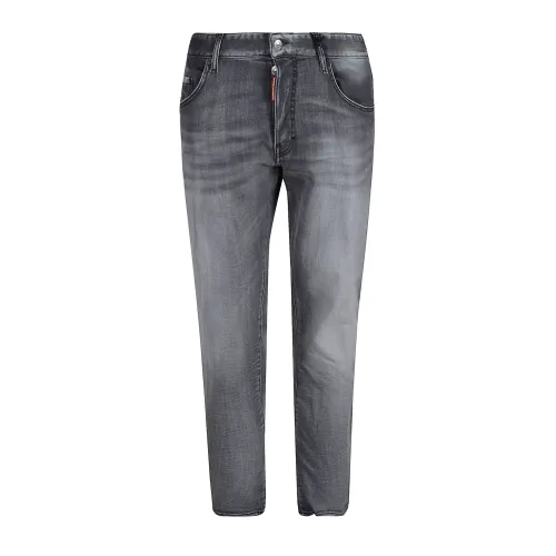 Dsquared2 , Male Collection Pants ,Gray male, Sizes: