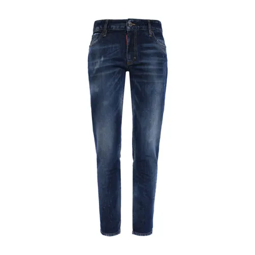 Dsquared2 , Medium Waist Twiggy Jeans ,Blue female, Sizes: