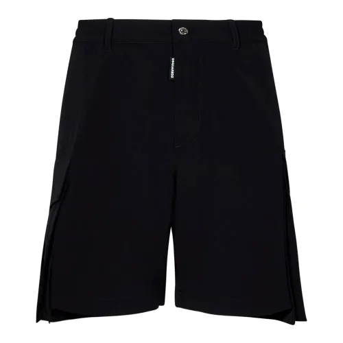 Dsquared2 , Men's Clothing Shorts Black Ss24 ,Black male, Sizes: