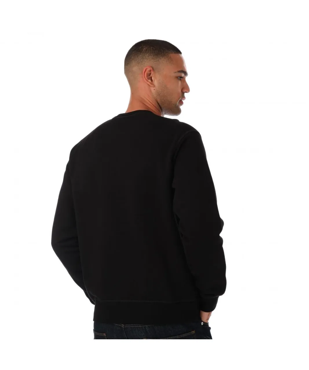 Dsquared2 Mens Sweatshirt in Black Cotton