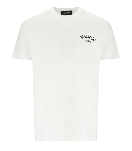 DSQUARED2 MILANO COOL FIT WHITE T-SHIRT