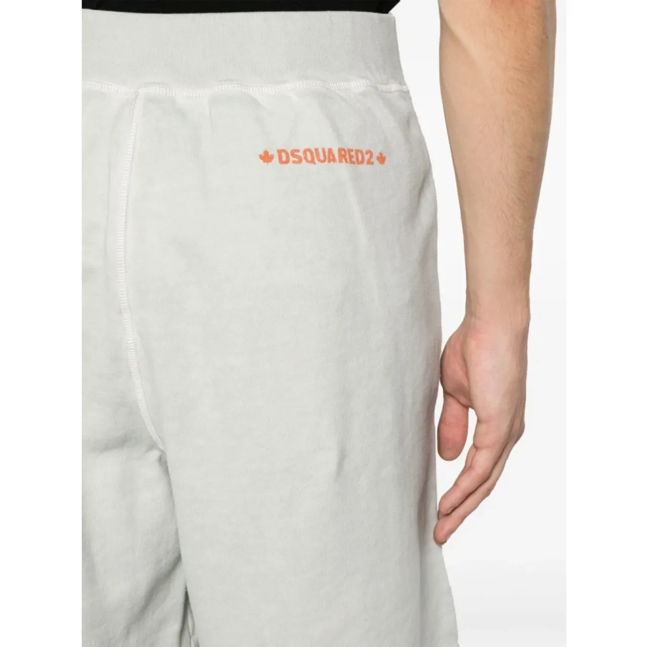 Dsquared2 , Mint Relax Shorts ,White male, Sizes: