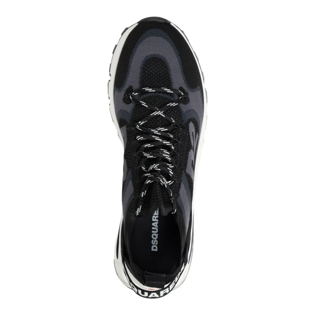 Dsquared2 , Multicolour Lace Closure Sneakers ,Black male, Sizes: