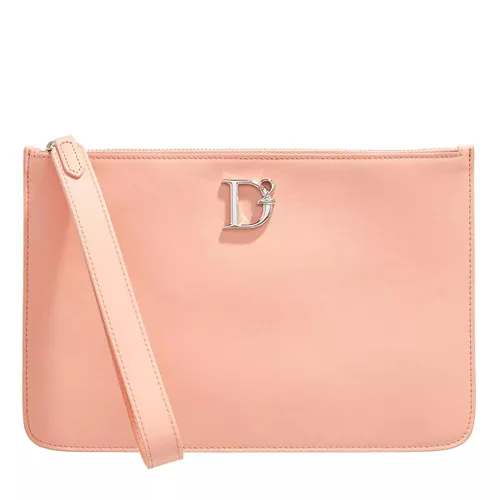 Dsquared2 Pochettes - Pouch Leather - coral - Pochettes for ladies