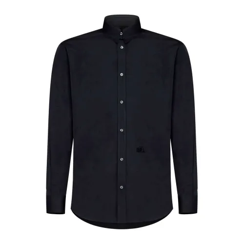 Dsquared2 , Regular Fit Black Shirt ,Black male, Sizes: