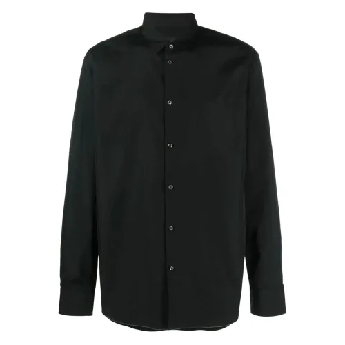 Dsquared2 , Regular Fit Shirt in Black ,Black male, Sizes: