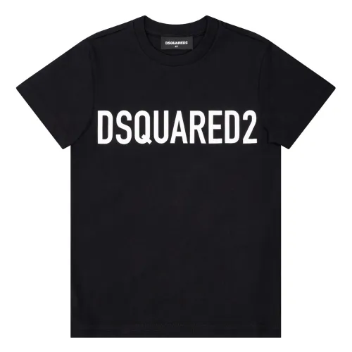 Dsquared2 , Relax Eco Maglietta T-Shirt ,Black male, Sizes: