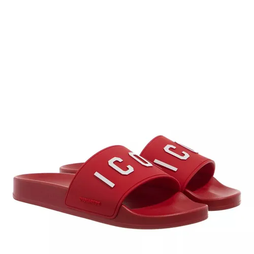 Dsquared2 Sandals - Ceresio Slides - red - Sandals for ladies