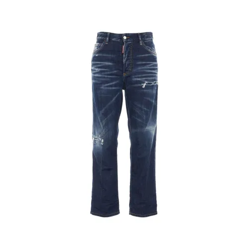 Dsquared2 , Straight Jeans S75Lb0631 S30342 22 22 ,Blue female, Sizes: