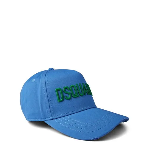 DSQUARED2 Stretch Logo Baseball Cap - Blue