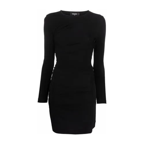 Dsquared2 , Stylish Dress for Any Occasion ,Black female, Sizes: