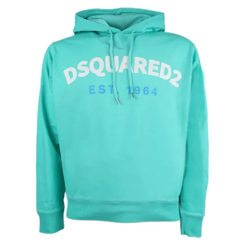 Dsquared2 , Sweatshirt ,Blue male, Sizes: