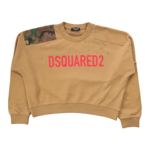 Dsquared2 , Sweatshirts ,Beige female, Sizes: