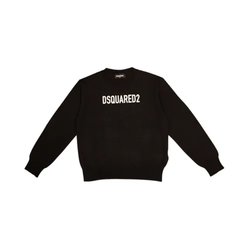 Dsquared2 , Sweatshirts ,Black male, Sizes: